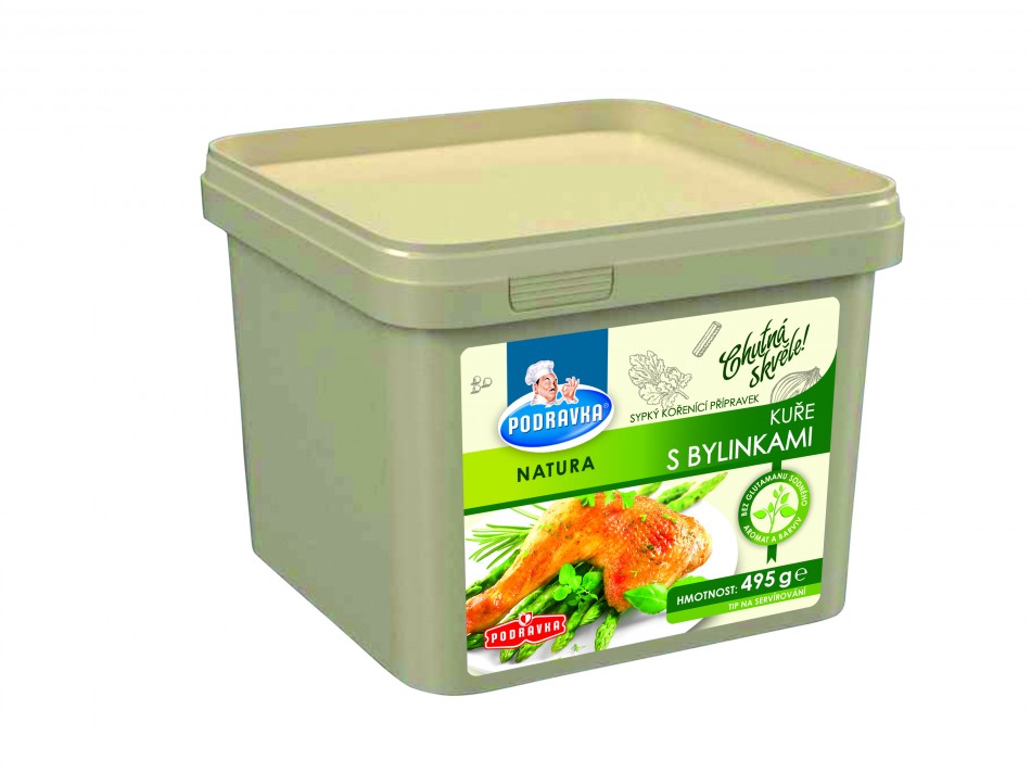Podravka Natura Kuře s bylinkami 495 g